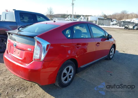 2013 Toyota Prius Two from USA, damaged, VIN JTDKN3DU5D0349833
